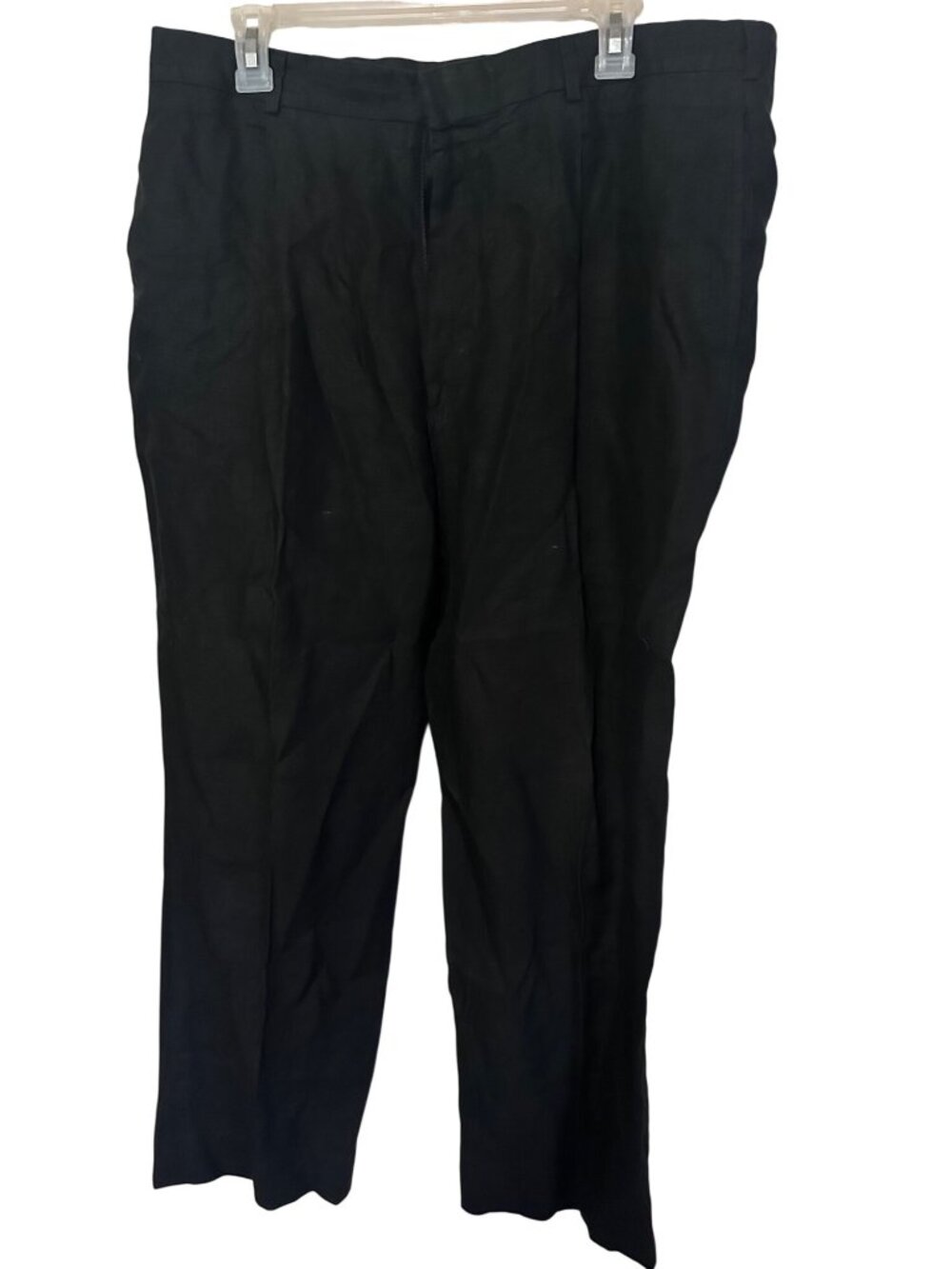 Ralph Lauren purple tag black linen pants size 38